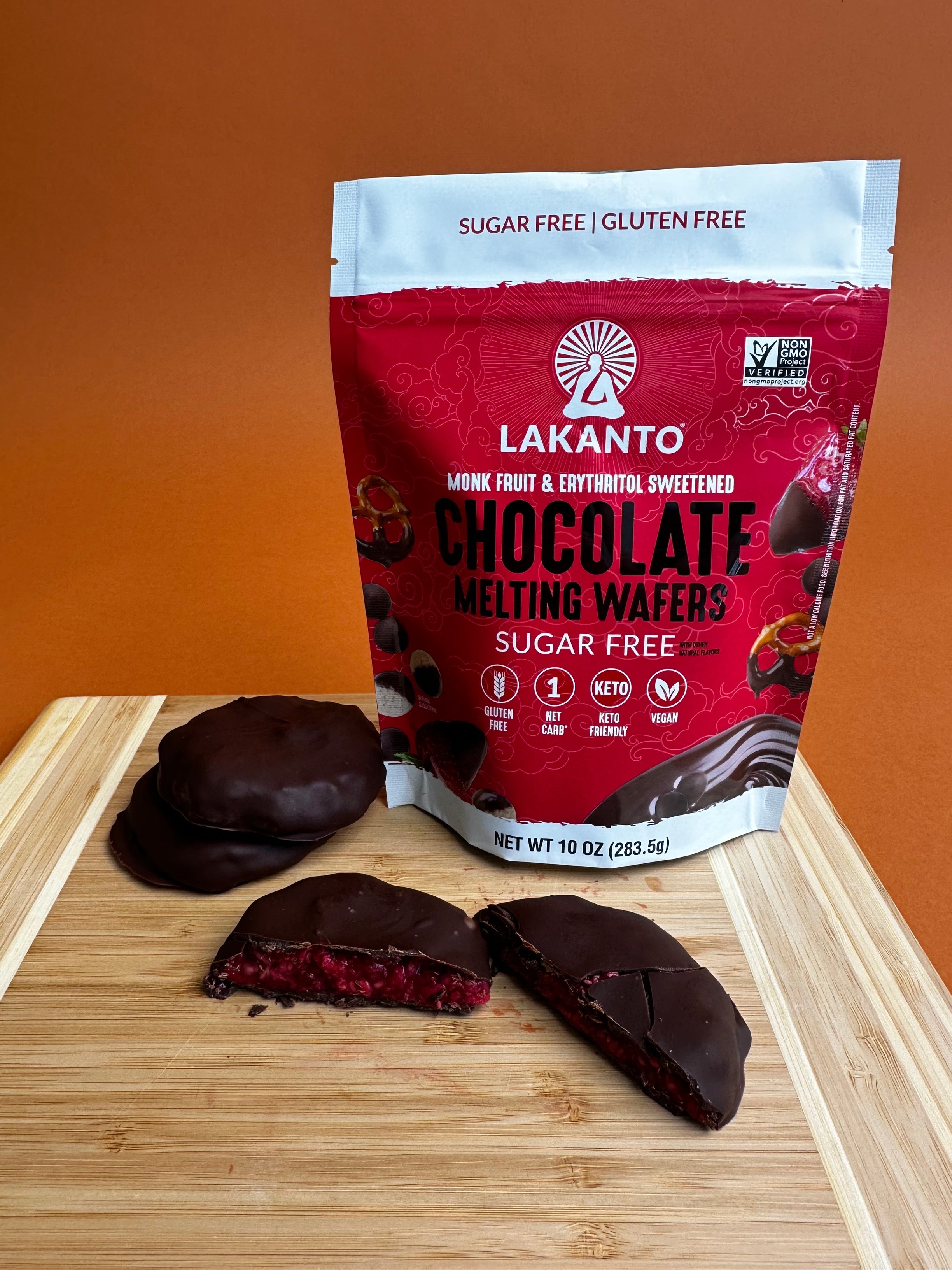 Sugar Free Chocolate Covered Raspberry Bites Recipe
 &ndash; Copyright Saraya USA, Inc. DBA Lakanto
