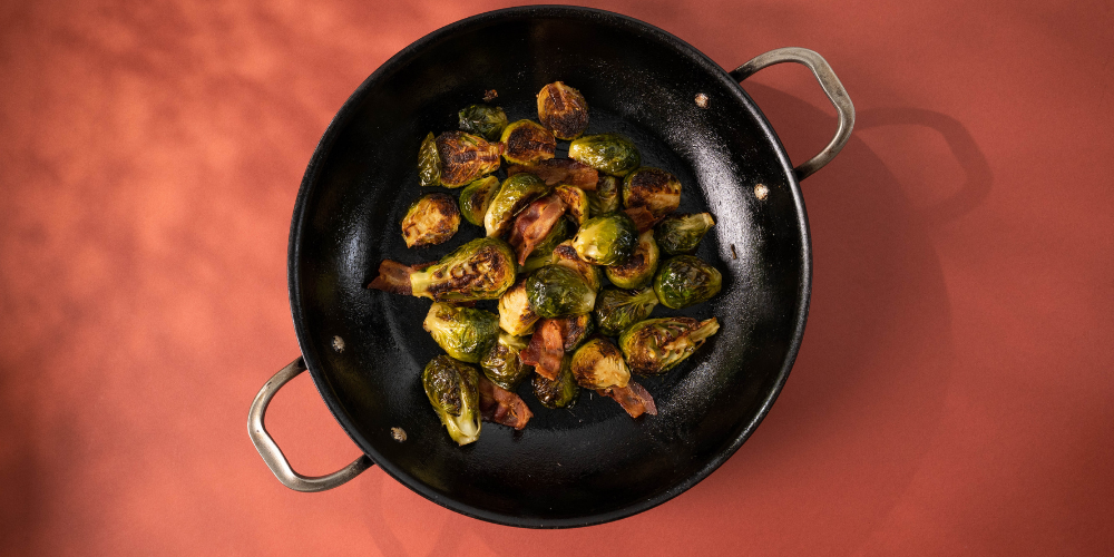 Roasted Brussels Sprouts with Sugar-Free Maple Syrup Recipe
 &ndash; Copyright Saraya USA, Inc. DBA Lakanto