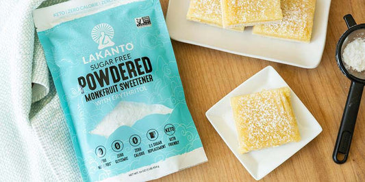 how to use lakanto's monk fruit powdered sweetener