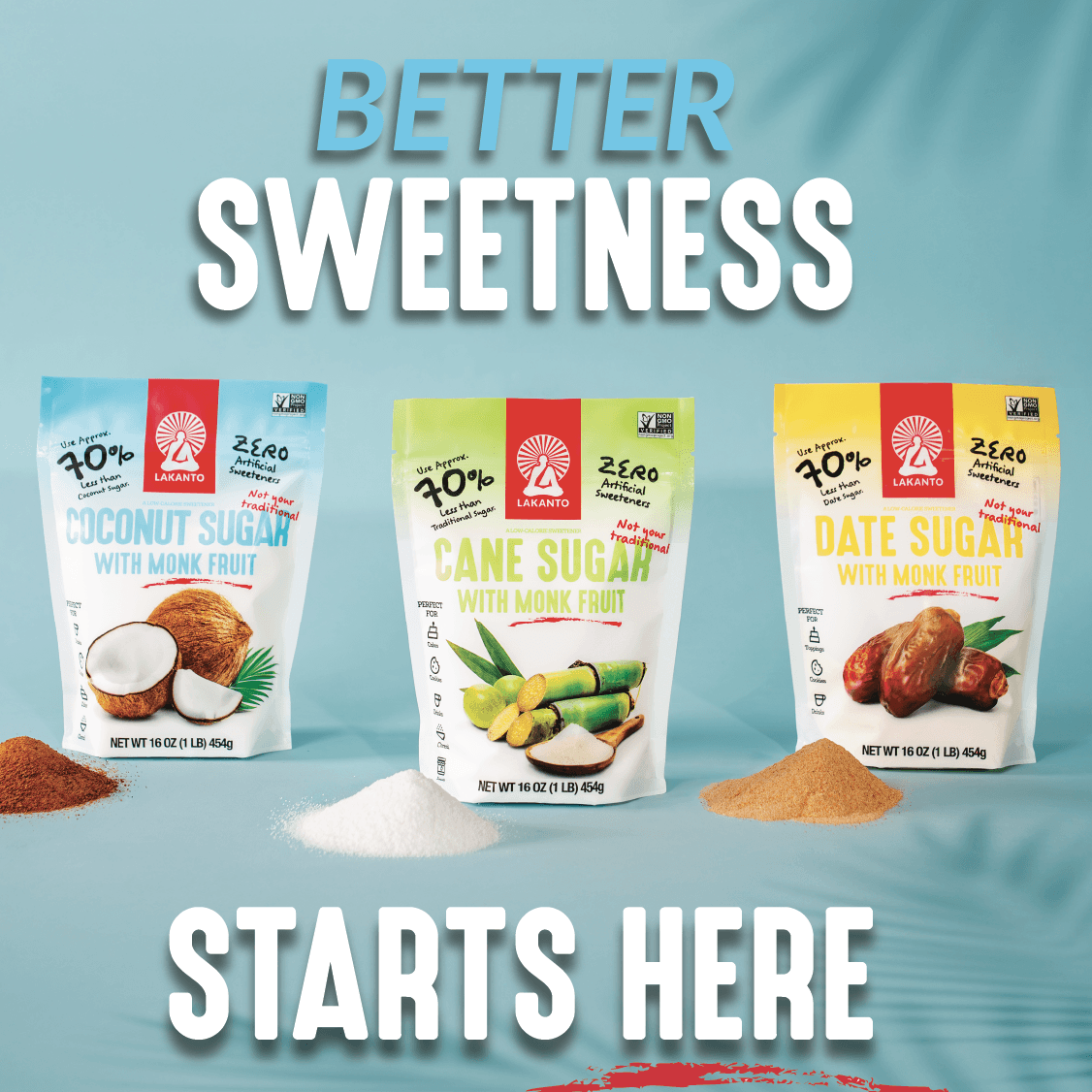 Coconut Sugar with Monk Fruit 16oz