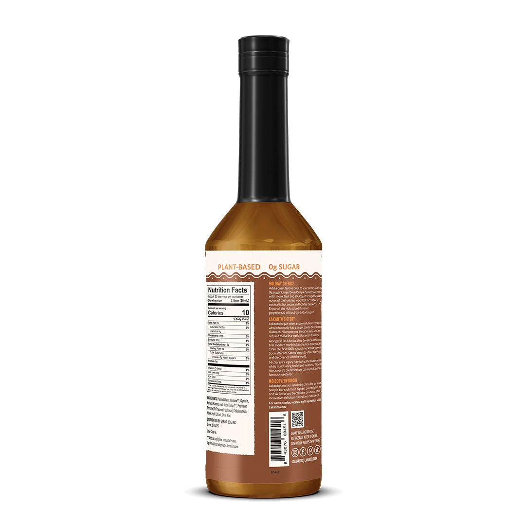 Gingerbread Simple Syrup 25.4 oz