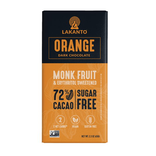 Orange Sugar-Free Chocolate Bars