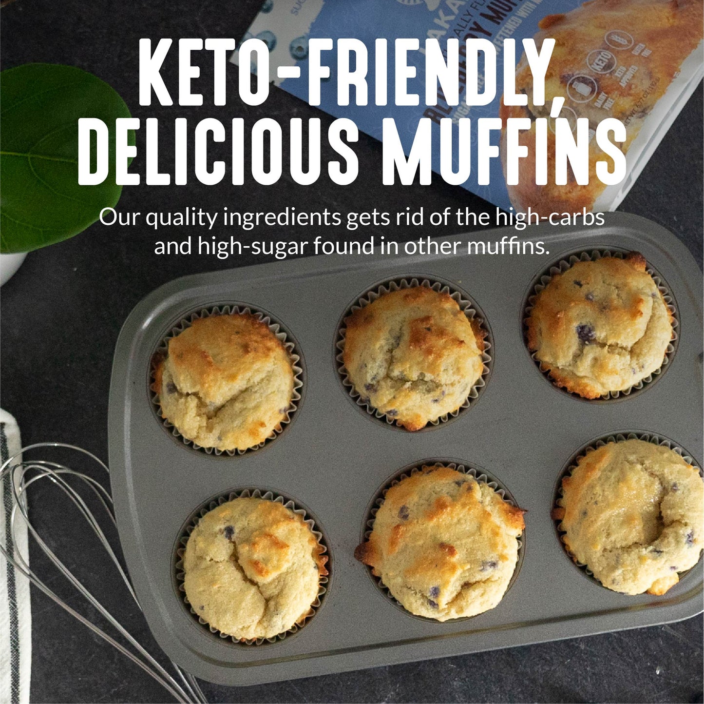 Sugar-Free Blueberry Muffin Mix