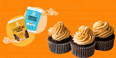 Gluten Free Chocolate Cupcakes with Sugar Free Peanut Butter Frosting Recipe