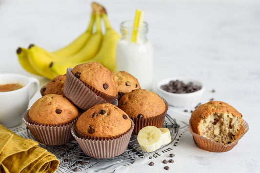 Gluten-Free Chocolate Chip Banana Bread Muffins