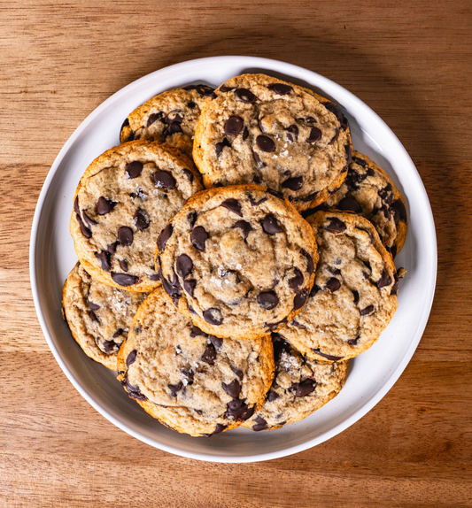 Brown Butter Sourdough Chocolate Chip Cookie