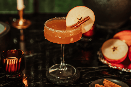 Salted Caramel Apple Mocktail