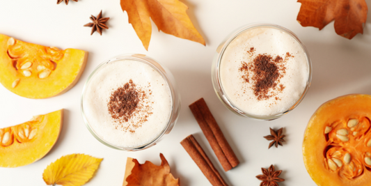 sugar-free pumpkin foam