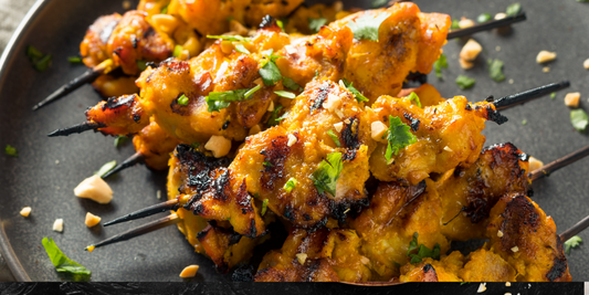 Sugar-Free Chicken Satay with Peanut Sauce Recipe