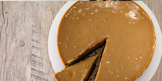 Sugar Free, Gluten Free, Caramel Hallelujah Cake Recipe