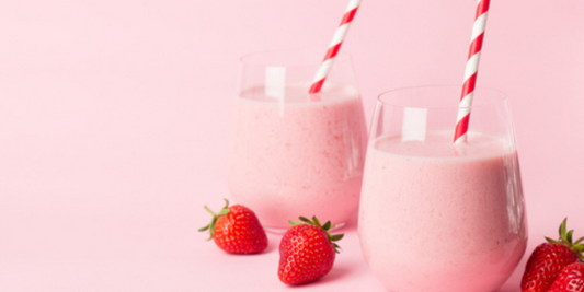 Sugar Free, Keto Strawberry Milkshake Recipe