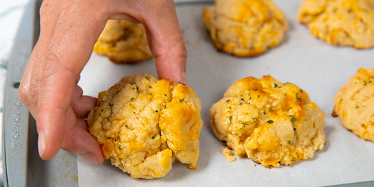 Keto Garlic Cheese Biscuits Recipe