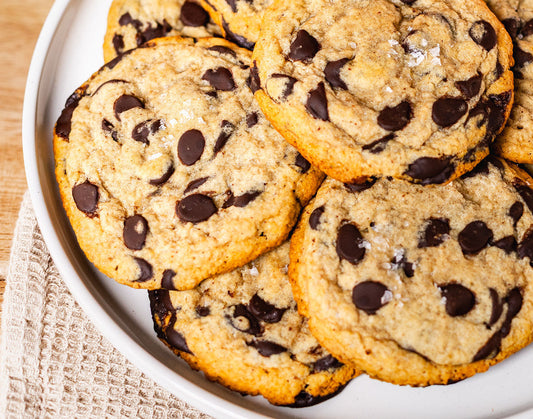 Brown Butter Sourdough Chocolate Chip Cookie