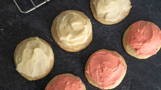 Lakanto sugar-free sugar cookies with icing