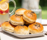 Burger buns using Lakanto Cane Sugar with Monk Fruit