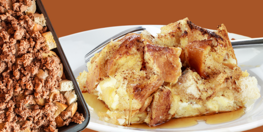 Keto, No Added Sugar French Toast Casserole Recipe