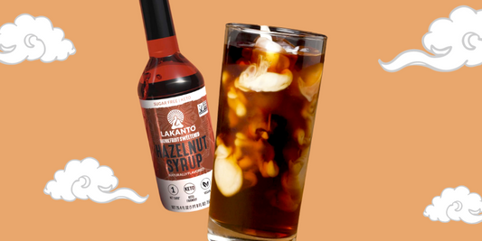 Sugar Free Hazelnut Cold Brew Latte Recipe