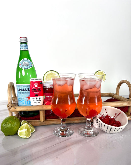 Low Sugar Cherry Limeade