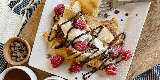 Low-Carb, Sugar Free Crepes Recipe