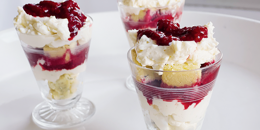 Lemon Poppyseed Parfait with Coconut Buttercream Recipe