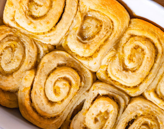 Sourdough Orange Rolls