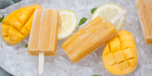 No Added Sugar Mango Tango Popsicles Recipe
