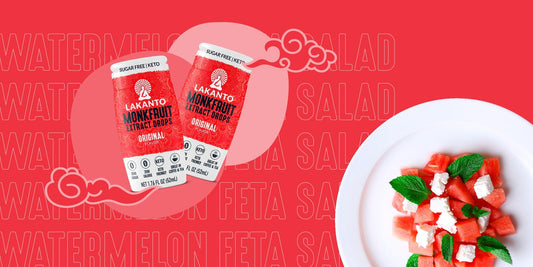 Watermelon Salad with Sugar-Free, Fresh Lime Vinaigrette Recipe