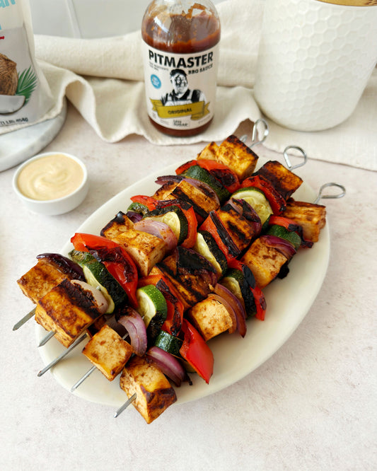 BBQ Tofu Skewers