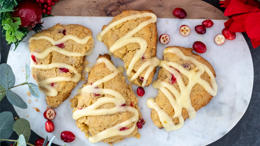 Chef Vanessa Musi’s Cranberry Orange Scones Recipe