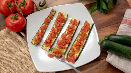Low Carb Zucchini Bruschetta Recipe
