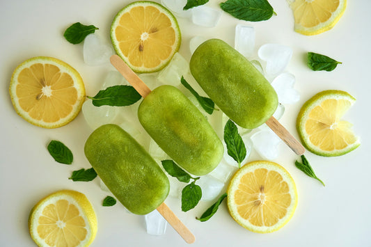 Cucumber Mojito Popsicles