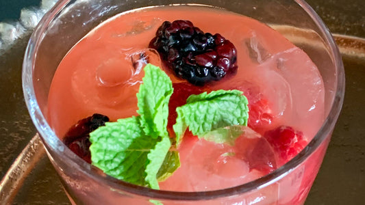 Berry Pomegranate Vodka Spritzer Recipe