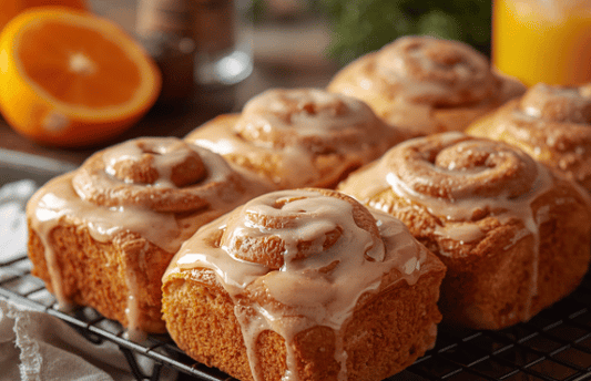 Sourdough Orange Rolls