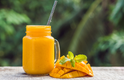 Mango Sunset Mocktail and Cocktail