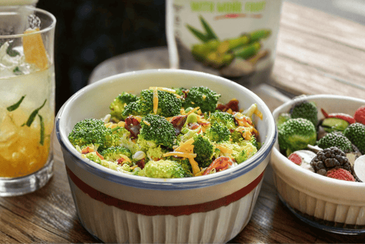 Low Sugar Broccoli Salad