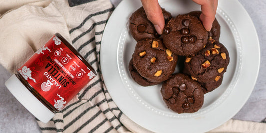 Sugar Free 4 Ingredient Chocolate Suntella Cookies Recipe