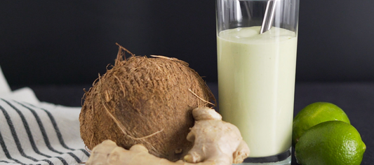 avocado coconut ginger keto breakfast smoothie Recipe