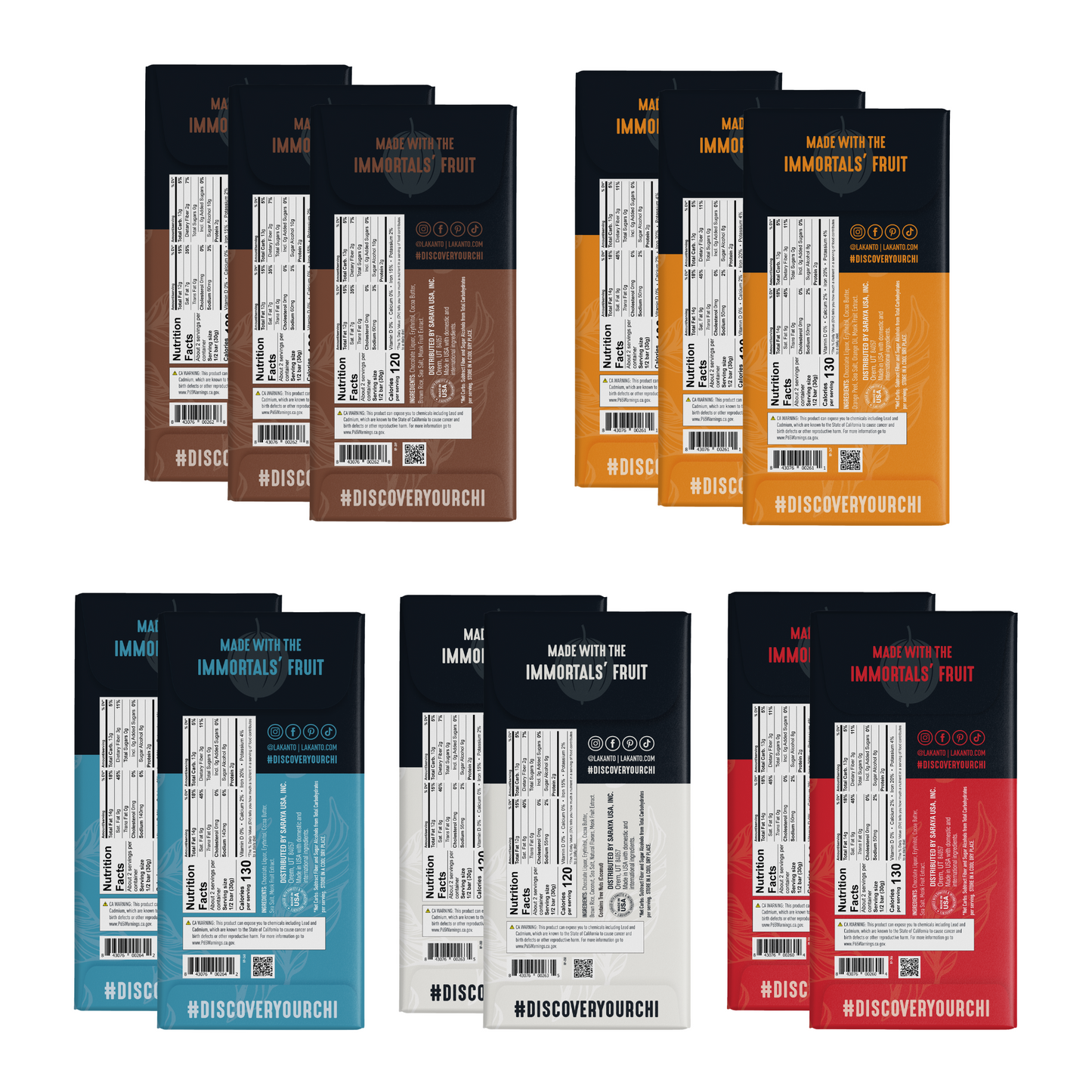 New Sugar-Free Chocolate Bars Variety Pack