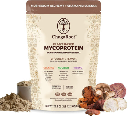 ChagaRoot MycoProtein Products with Lakanto Sweetener