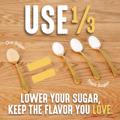 Date Sugar with Monk Fruit Sweetener (Reduced Sugar)