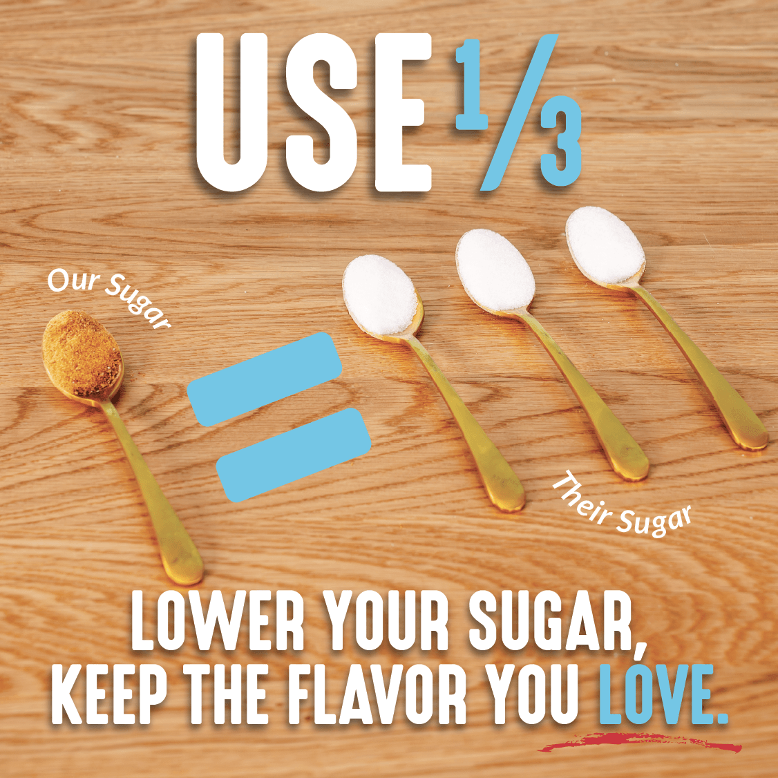 Coconut Sugar with Monk Fruit Sweetener (Reduced Sugar)