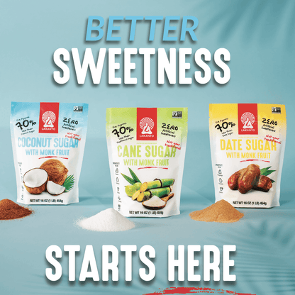 Coconut Sugar with Monk Fruit Sweetener (Reduced Sugar)