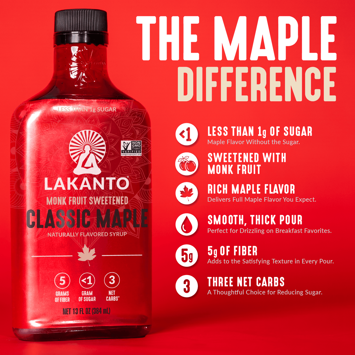 Classic Maple Naturally Flavored Syrup 13 fl oz