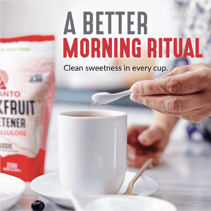 Organic Classic Monkfruit Sweetener with Allulose - White Sugar Replacement
