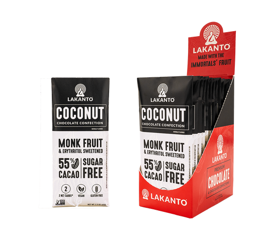 Coconut Sugar-Free Chocolate Bars