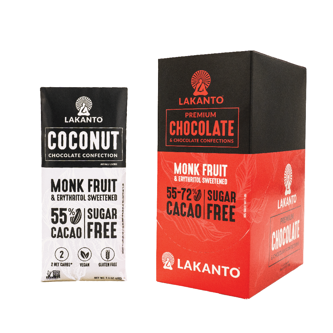 Coconut Sugar-Free Chocolate Bars