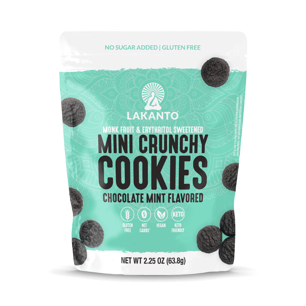 Lakanto Mini Crunchy Cookies (Chocolate Mint)