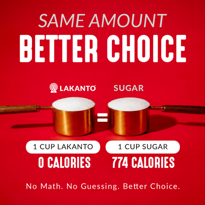 Classic Monkfruit and Erythritol Sweetener - White Sugar Replacement