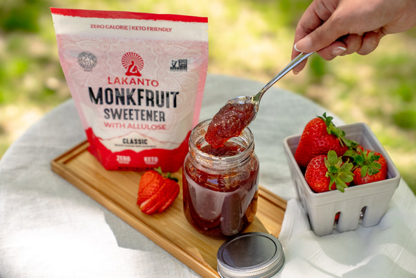 No Sugar Added Strawberry Jam
