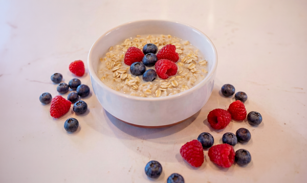 Rich Creamy Oatmeal with Berries